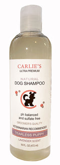 Carlies Ultra Premium Puppy Tearless Shampoo, Lavender Scent For Dogs 16 Ounce (Pack of 4)