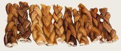 1 lb. 6 Inch BRAIDED Bully Sticks In Zip Lock Bag