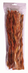 1 lb. 12 Inch BRAIDED Bully Sticks In Zip Lock Bag