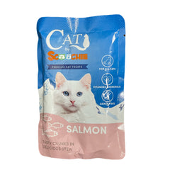 Clever Cat Food 3.5 Ounce Pouch - Salmon (Pack of 24)