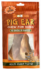 Irradiated Pig Ear Full Printed Peggable Bag (Pack of 20)