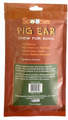 Irradiated Pig Ear Full Printed Peggable Bag (Pack of 20)