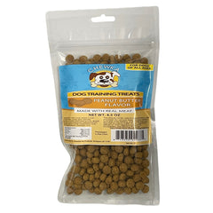 Chewka Dog Training Treats - Peanut Butter Flavor 4.5 oz (Pack of 12)