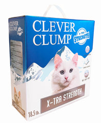 Clever Clump Bentonite Boxed Cat Litter 18.5 lb. (Pack of 3)