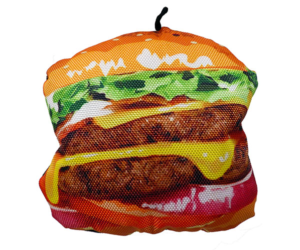 6 Inch Scoochzilla Tough Burger  (Pack of 5)