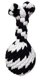 Large Super Scooch Rope Drumstick With Squeaker 8 Inch (Pack of 5)