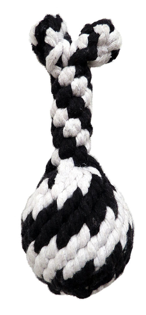 Small Super Scooch Rope Drumstick With Squeaker 6.5 Inch (Pack of 5)