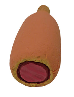6.5 Inch Premium Stuffed Latex Fairtime Corn Dog (Pack of 4)