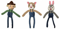 Rope Filled Farm Friends 15 Inch (Pack of 4)