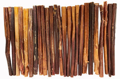 25 Pack 12 Inch Bully Stick in Zip Lock Bag