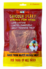 4 Ounce Chicken Jerky in Peggable Bag (Pack of 8)