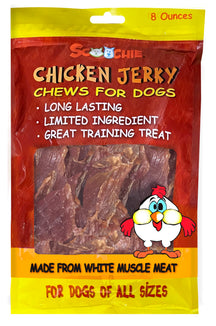 8 Ounce Chicken Jerky in Peggable Bag (Pack of 4)