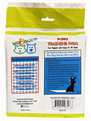 12 Piece Value Pack Training Pads 22" X 22" in Printed Peggable Bag (Pack of 16)