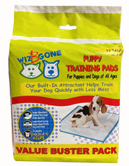 12 Piece Value Pack Training Pads 22" X 22" in Printed Peggable Bag (Pack of 16)