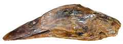 Crunchy Natural Duck Head Shrink with Sticker and UPC (Pack of 8)
