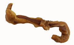 Pig Ear Strips 8 Ounce Zip Lock Bag (Pack of 10)