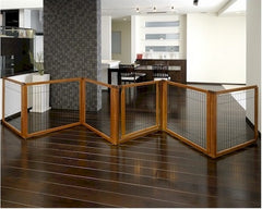 6 Panel Convertible Elite Pet Gate - Black