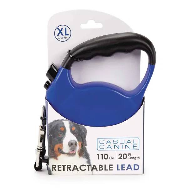CC Belt Retractable Lead XL 20ft Blue