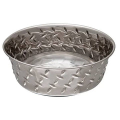 Ruff N'Tuff 3 Qt Diamond Plated Bowl W