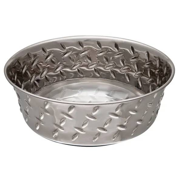 Ruff N'Tuff 5 Qt Diamond Plated Bowl W