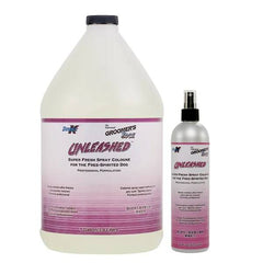 Double K Groomer's Edge Unleashed Dog Grooming Coat Cologne Gal