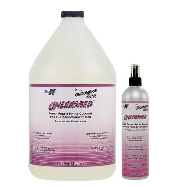 Double K Groomer's Edge Unleashed Dog Grooming Coat Cologne 16oz