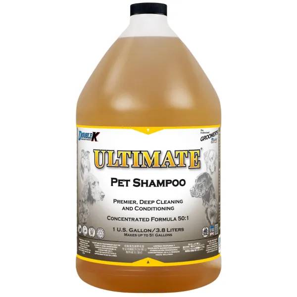 Double K Groomer's Edge Ultimate Dog Grooming Shampoo Gal