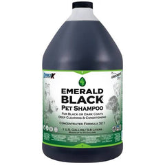 Double K Groomer's Edge Emerald Black Dog Grooming Shamp Gal