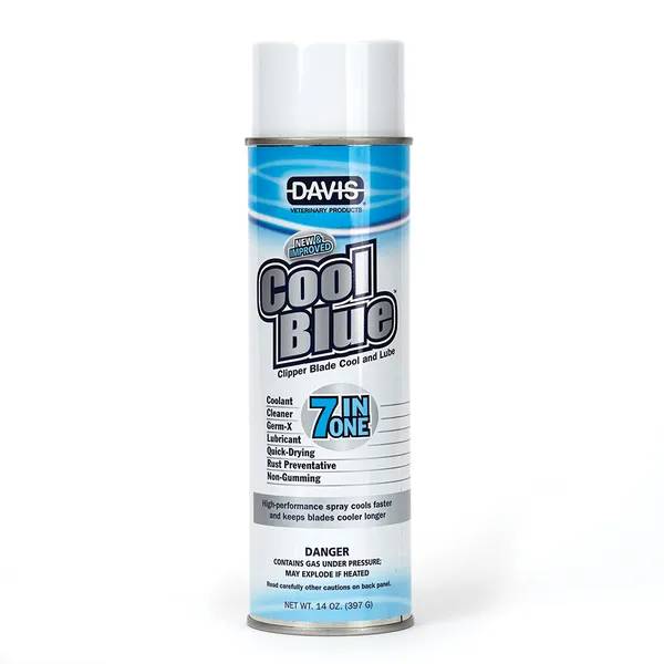Davis Cool Blue Clipper Cool & Lube 7-in-1