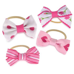 Aria Pretty In Pink Bow Canister 48Pc