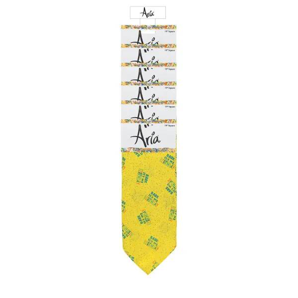 Aria Bark It's My Birthday Bandana 6Pc Retail Display Strip