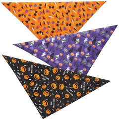 Aria Halloween Bandanas 12Pc Retail Display Strip