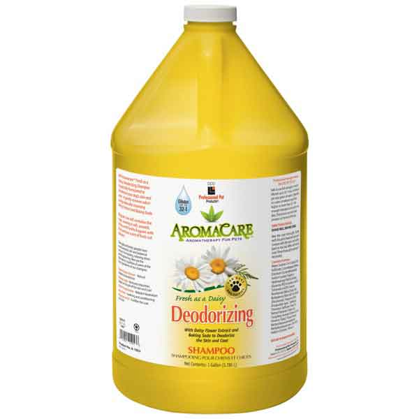 PPP AromaCare Daisy Deodorizing Dog Grooming Shampoo Gal
