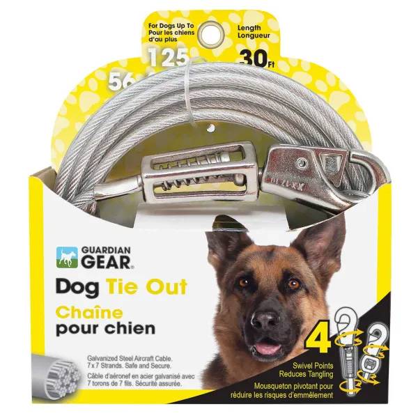 Guardian Gear Tie-Out with Spring 30ft XL