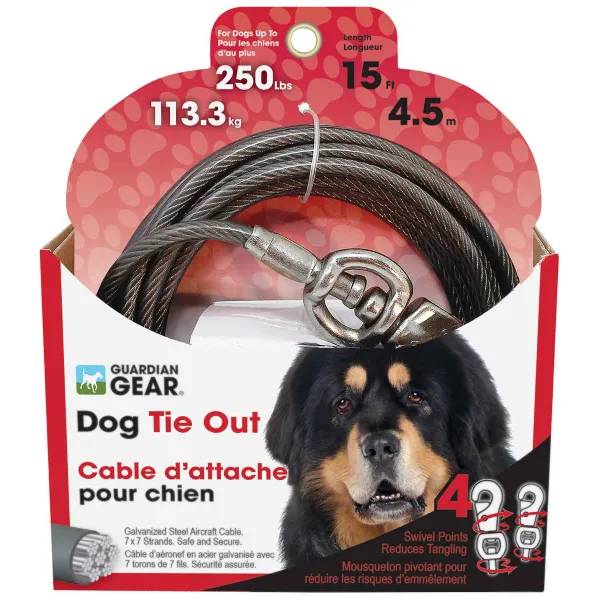 Guardian Gear Tie-Out Comfort Snap 15ft XXL