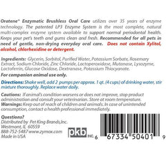 Zymox Oratene Water Additive 4 oz bottle