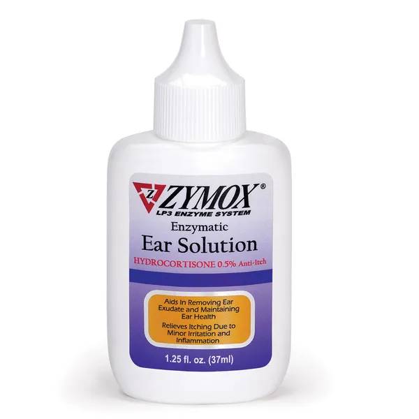 Zymox Ear Solution with .5% Hydrocortisone