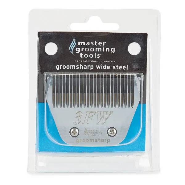 Master Grooming Tools GroomSharp Steel Wide Blade 3FW