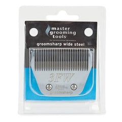 Master Grooming Tools GroomSharp Steel Wide Blade 3FW