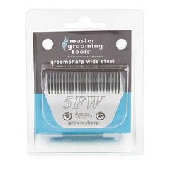 Master Grooming Tools GroomSharp Steel Wide Blades 5FW