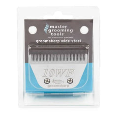 Master Grooming Tools GroomSharp Steel Wide Blades 10W