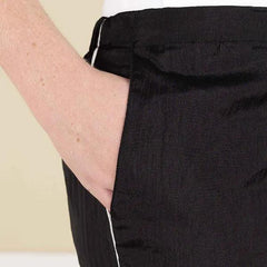 Top Performance Contrast Trim Drawstring Grooming Pants, Small