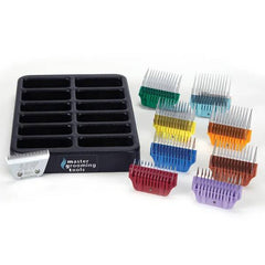 Master Grooming Tools 10pc Wide Blade Combs Kit