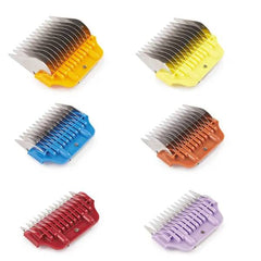 Master Grooming Tools 6-piece Wide Attachment Combs Set