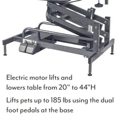 Master Equipment Origin III Electric Grooming Table with Outlets