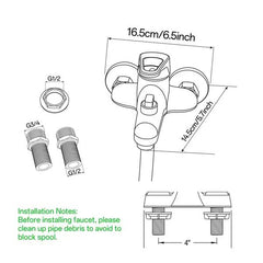 Master Equipment Single Handle Faucets