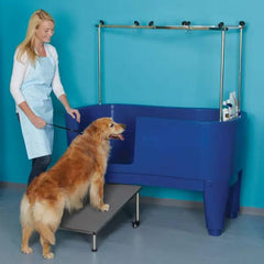 Master Equipment PolyPro Dog Grooming Tub Blue