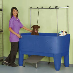 Master Equipment PolyPro Dog Grooming Tub Blue