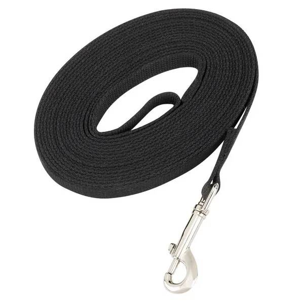 Guardian Gear Poly-Cotton Web Training Lead 20Ft Black