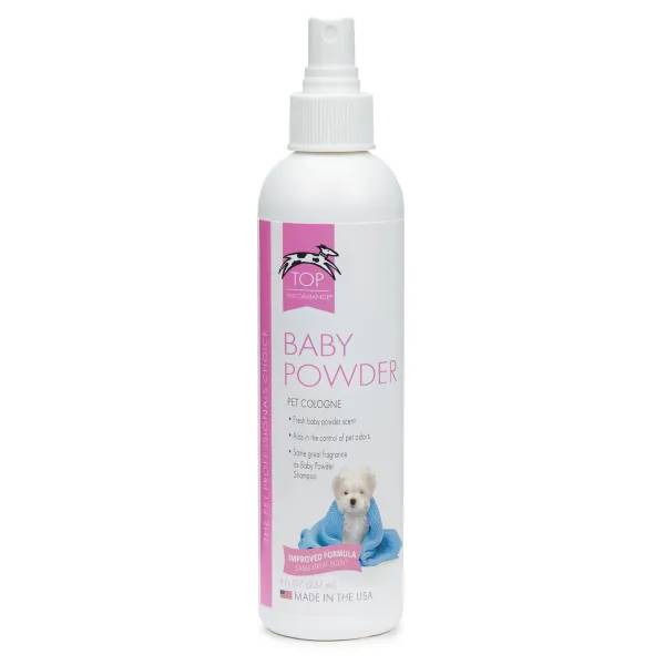 Top Performance Baby Powder Dog Grooming Cologne Mist 8oz